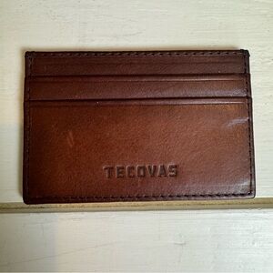 Tecovas Rich Brown Leather Card Holder